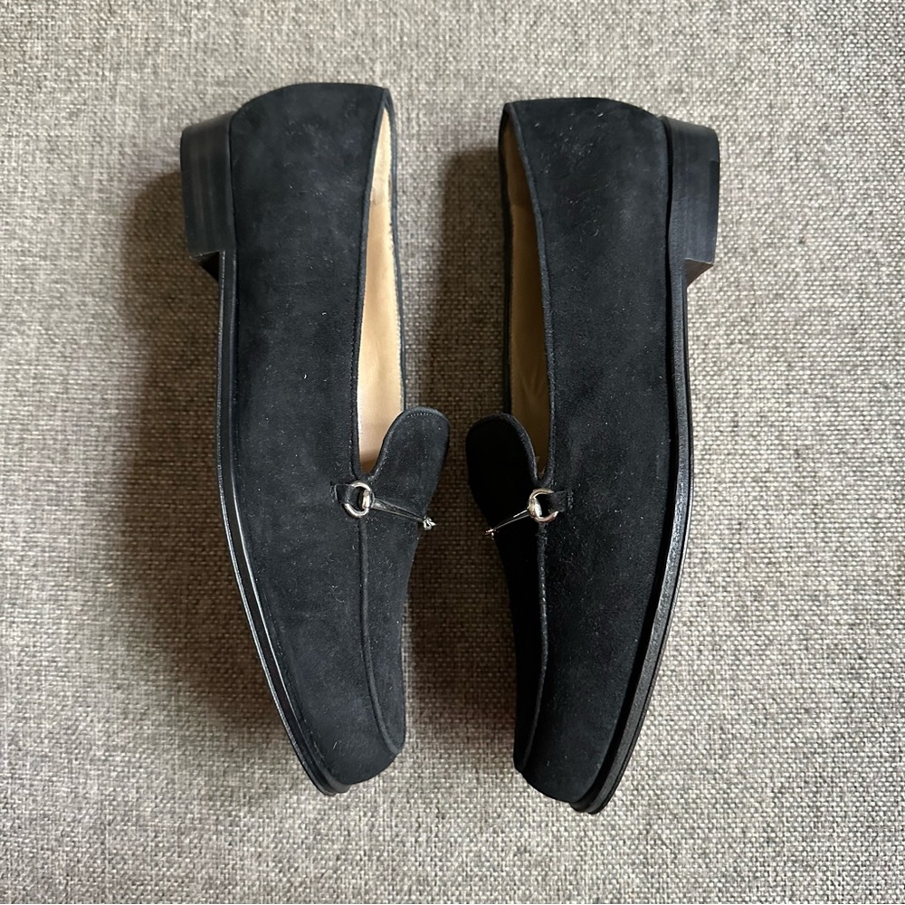 New Gucci black suede horsebit loafers - Picture 2 of 4